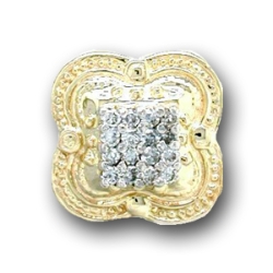 N622 14K DIAMOND SLIDE 